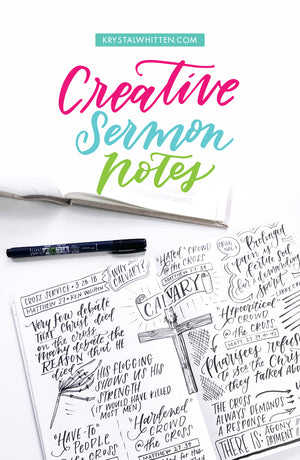 Creative Sermon Notes