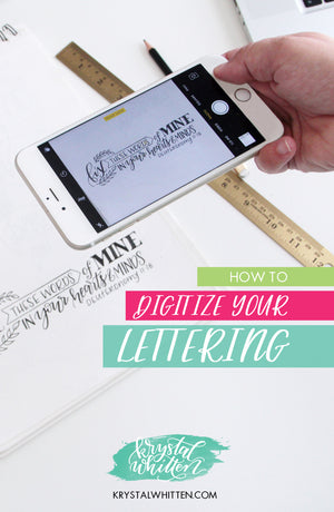 How To Digitize Your Lettering