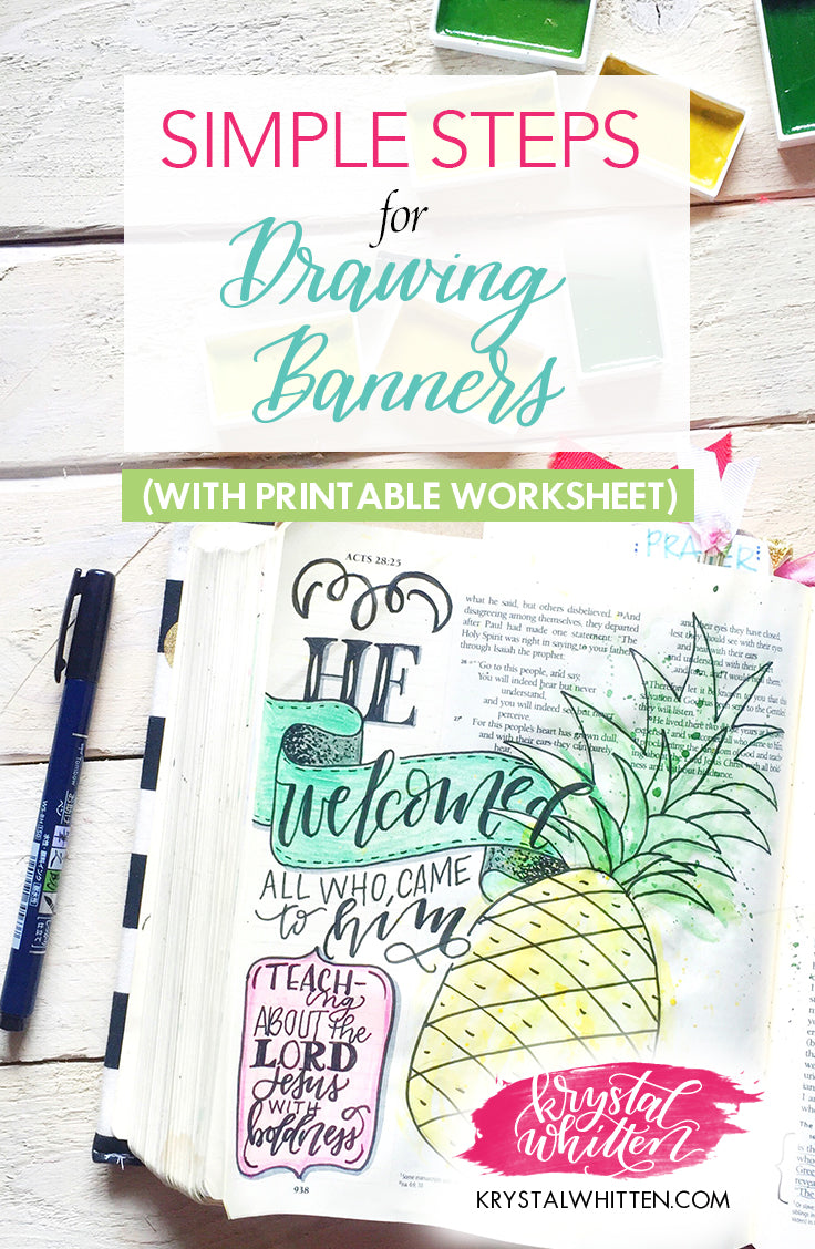 Simple Steps to Drawing Banners