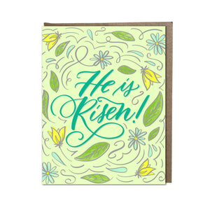 "He is Risen!" card