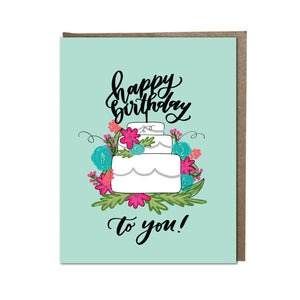 "Happy Birthday to you" card