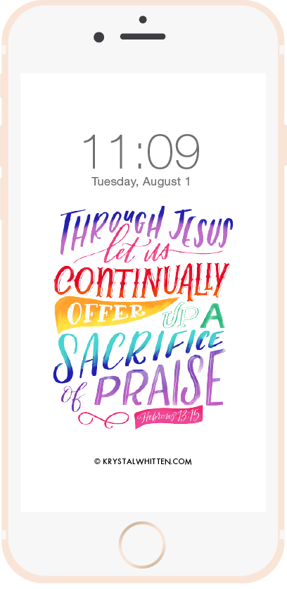 Sacrifice of Praise • 8/17