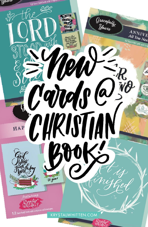 New Boxed Card Line at Christian Book Distributors Krystal Whitten Studio