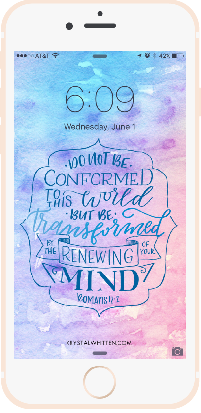 Do Not Be Conformed to This World • 6/16