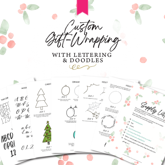 Creative Little Christmas Custom Gift-wrapping Printable