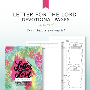 Sample Devotional Pages