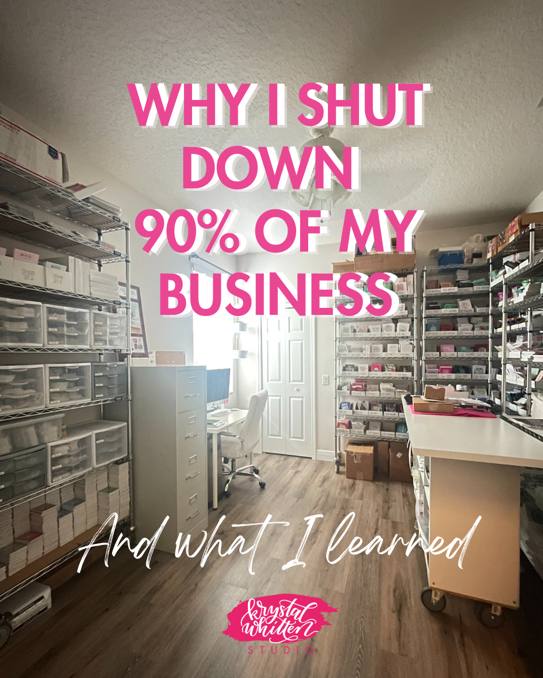 Why I Shut Down 90% of My Business