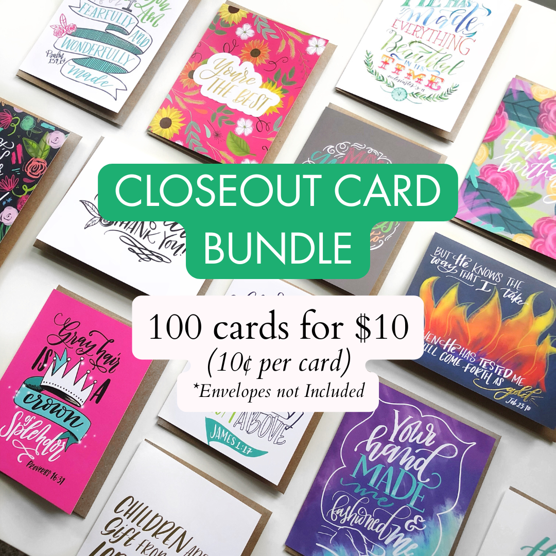 Greeting Card Closeout Bundle