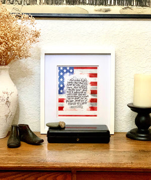 Abraham Lincoln quote art print