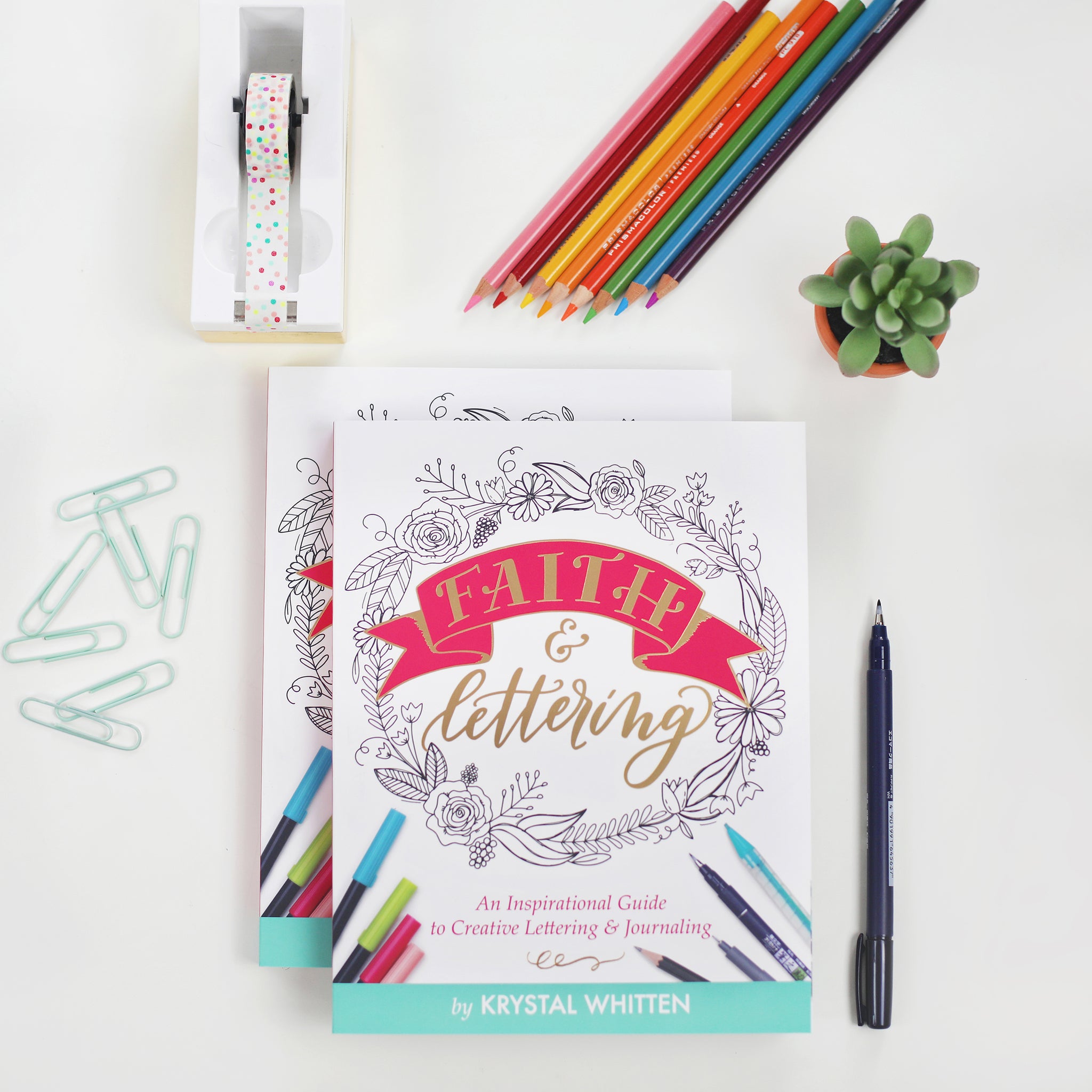 The Struggle Is Real. But So Is God - Lettering Faith Sticker