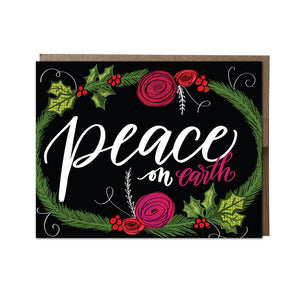 "Peace on Earth" card