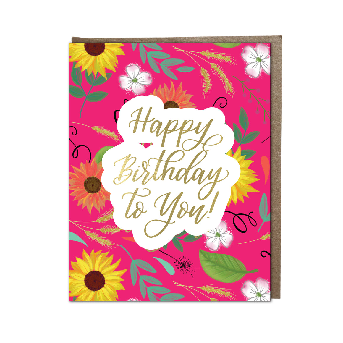 "Happy Birthday to You!" card