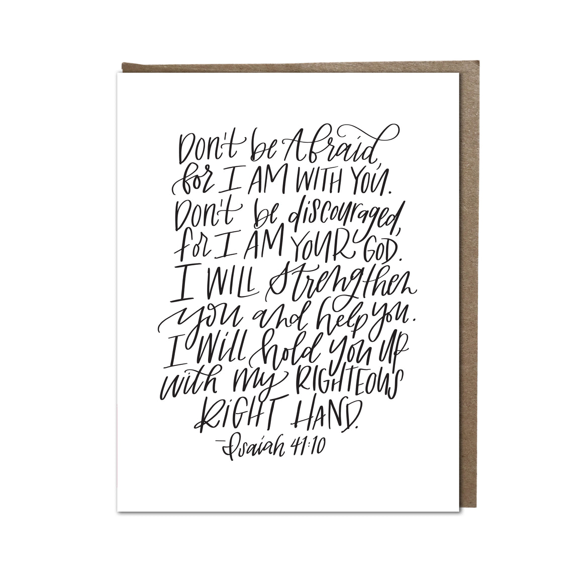 "Righteous Right Hand " card