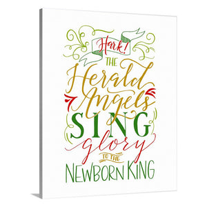 "Hark the Herald Angels Sing" [art print or canvas]