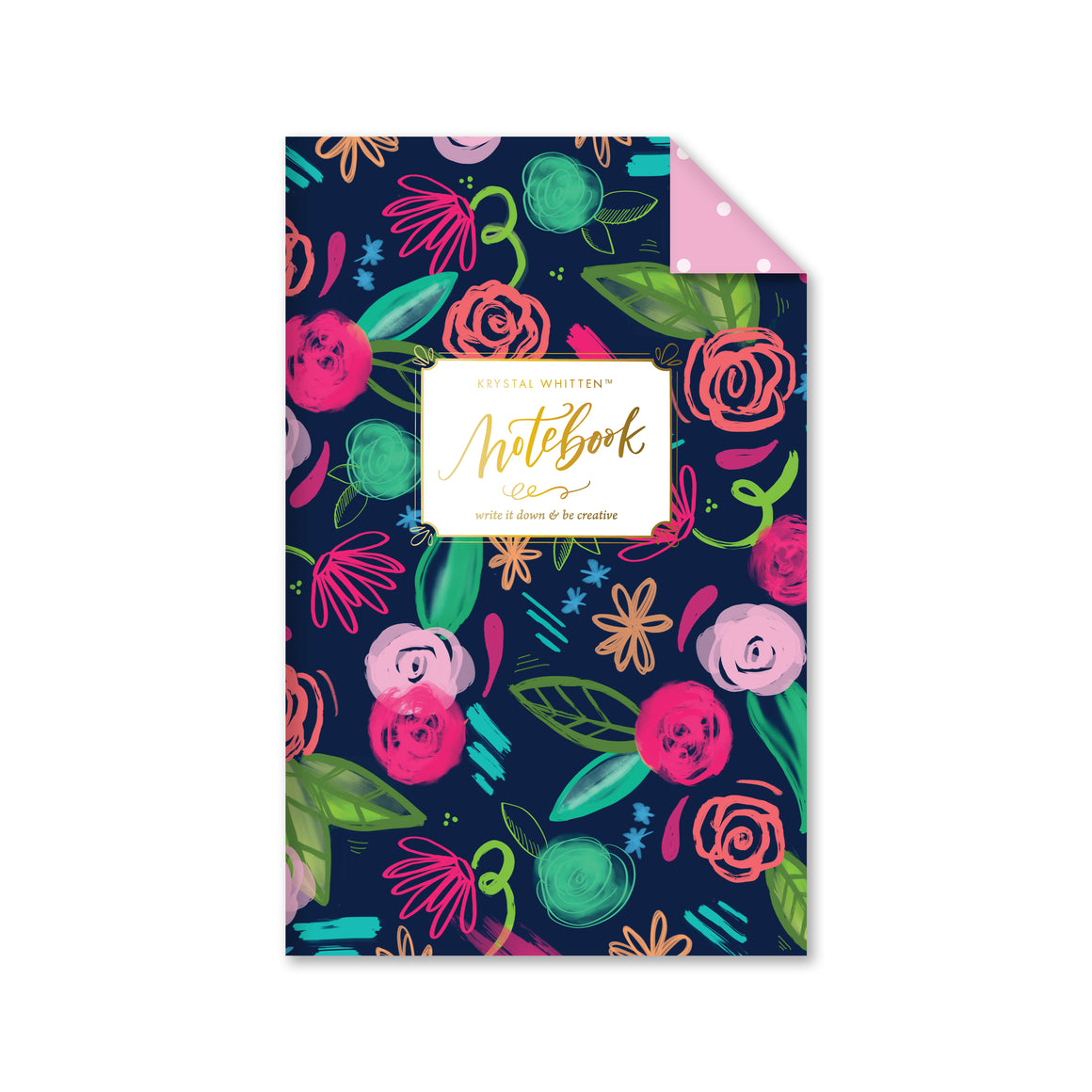 Midnight Floral Notebook