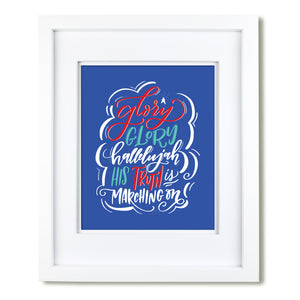 "Truth Is Marching" art print