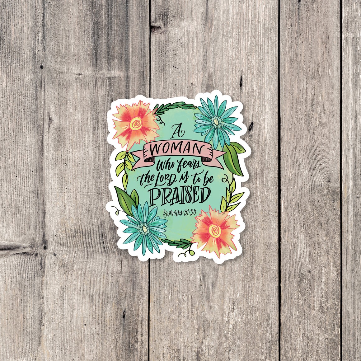 Praised sticker