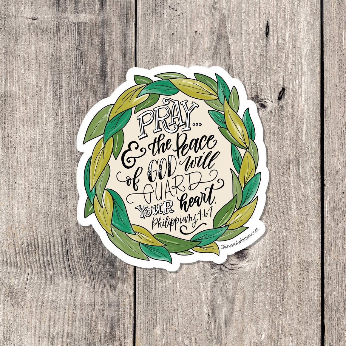 Philippians 4 sticker