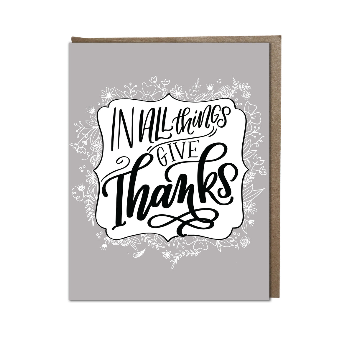 "In All Things" card