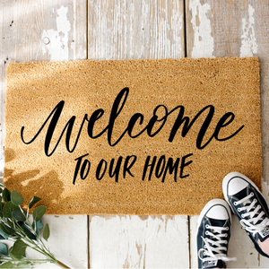 Welcome To Our Home Doormat
