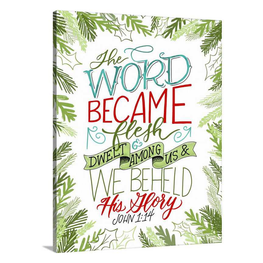 "The Word became Flesh" [art print or canvas]