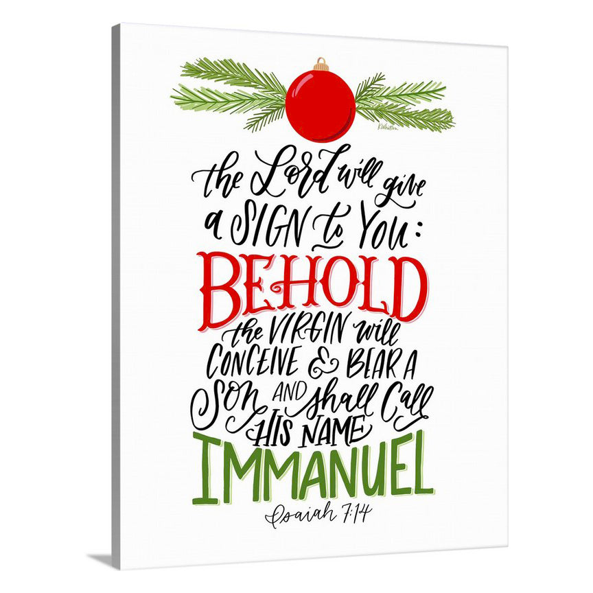 "Immanuel" [art print or canvas]