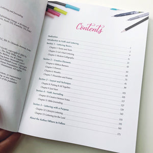 "Faith and Lettering" book (signed copy)