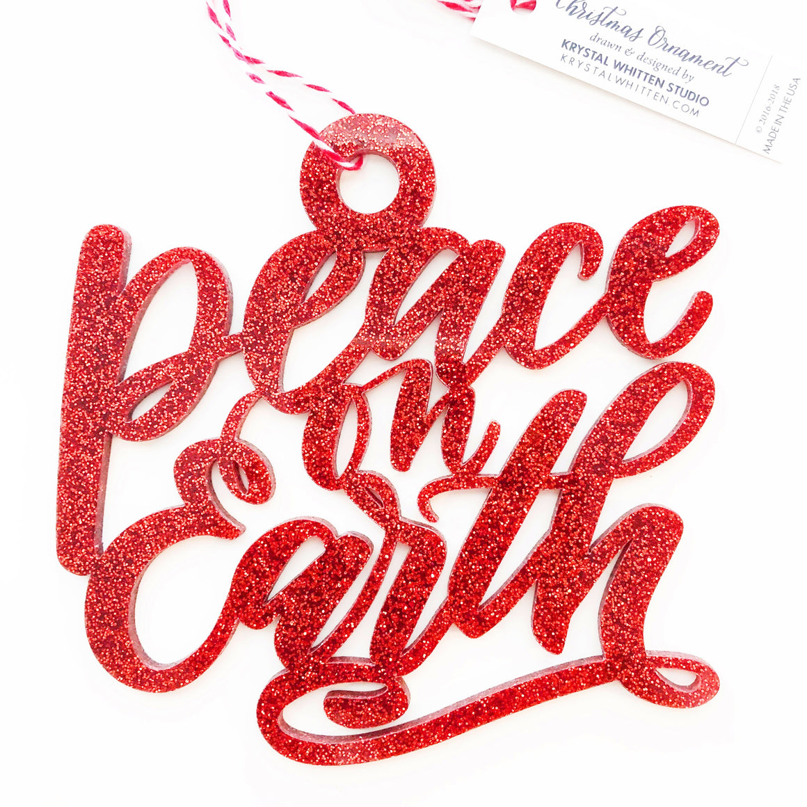 "Peace on Earth" Ornament