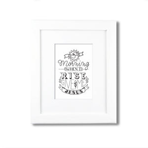 "Give Me Jesus" art print