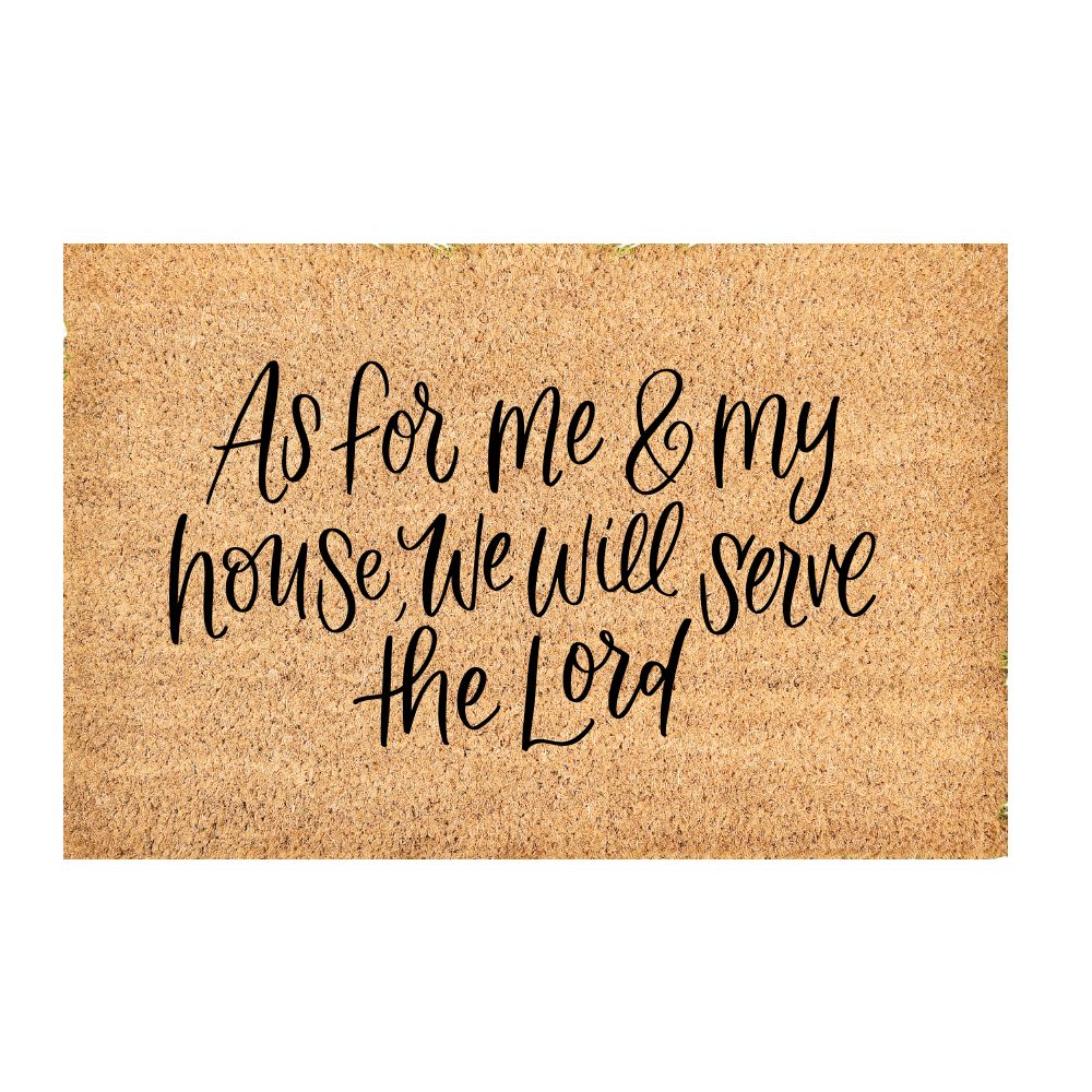 As for Me and My House Doormat