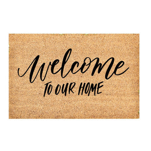 Welcome To Our Home Doormat