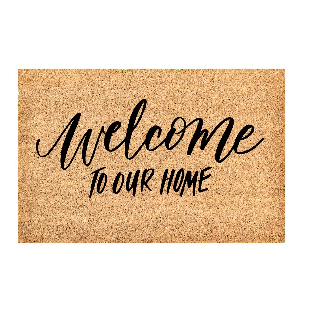 Welcome To Our Home Doormat